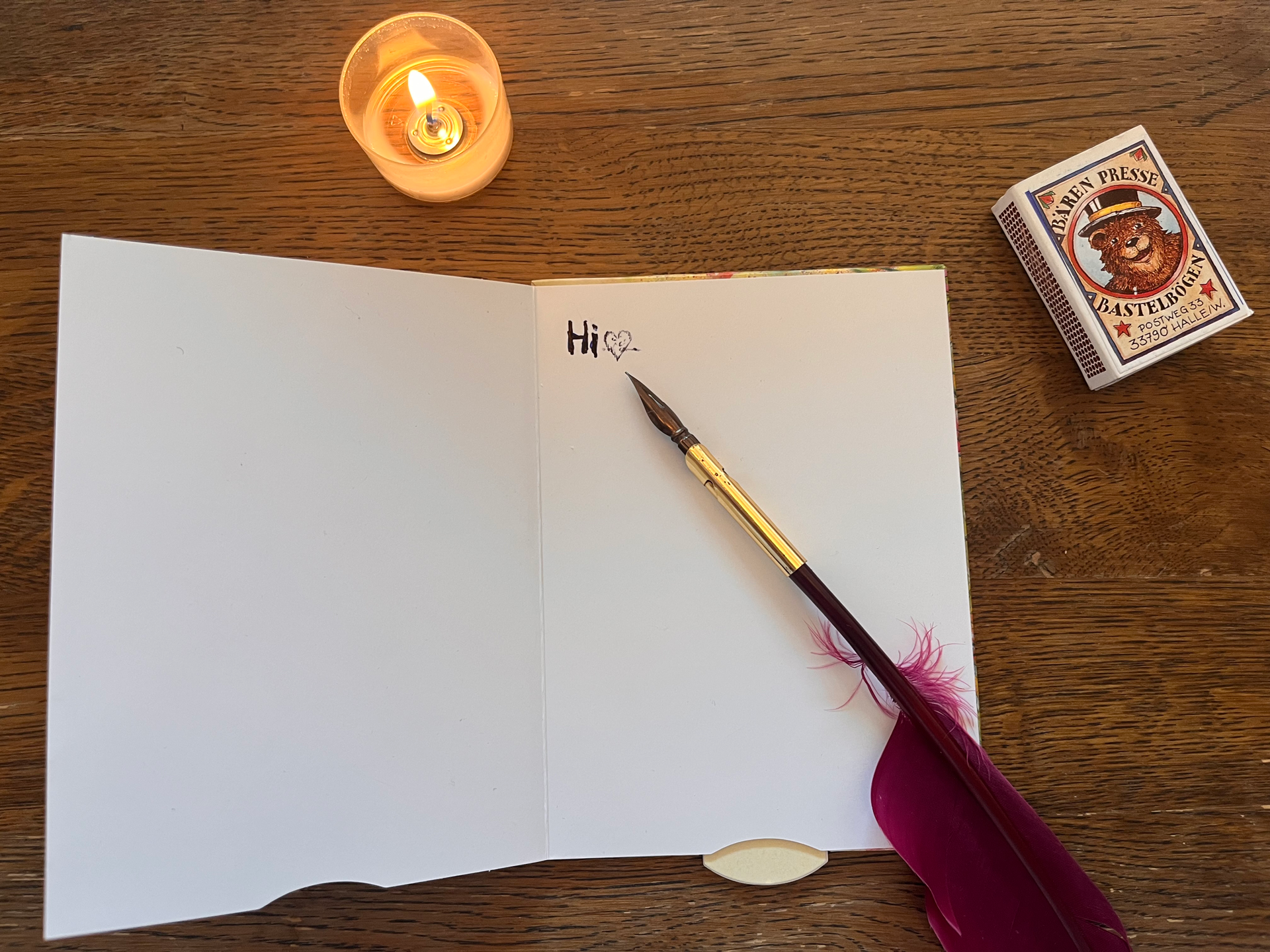 Lebende Karte "Sleeping Santa"