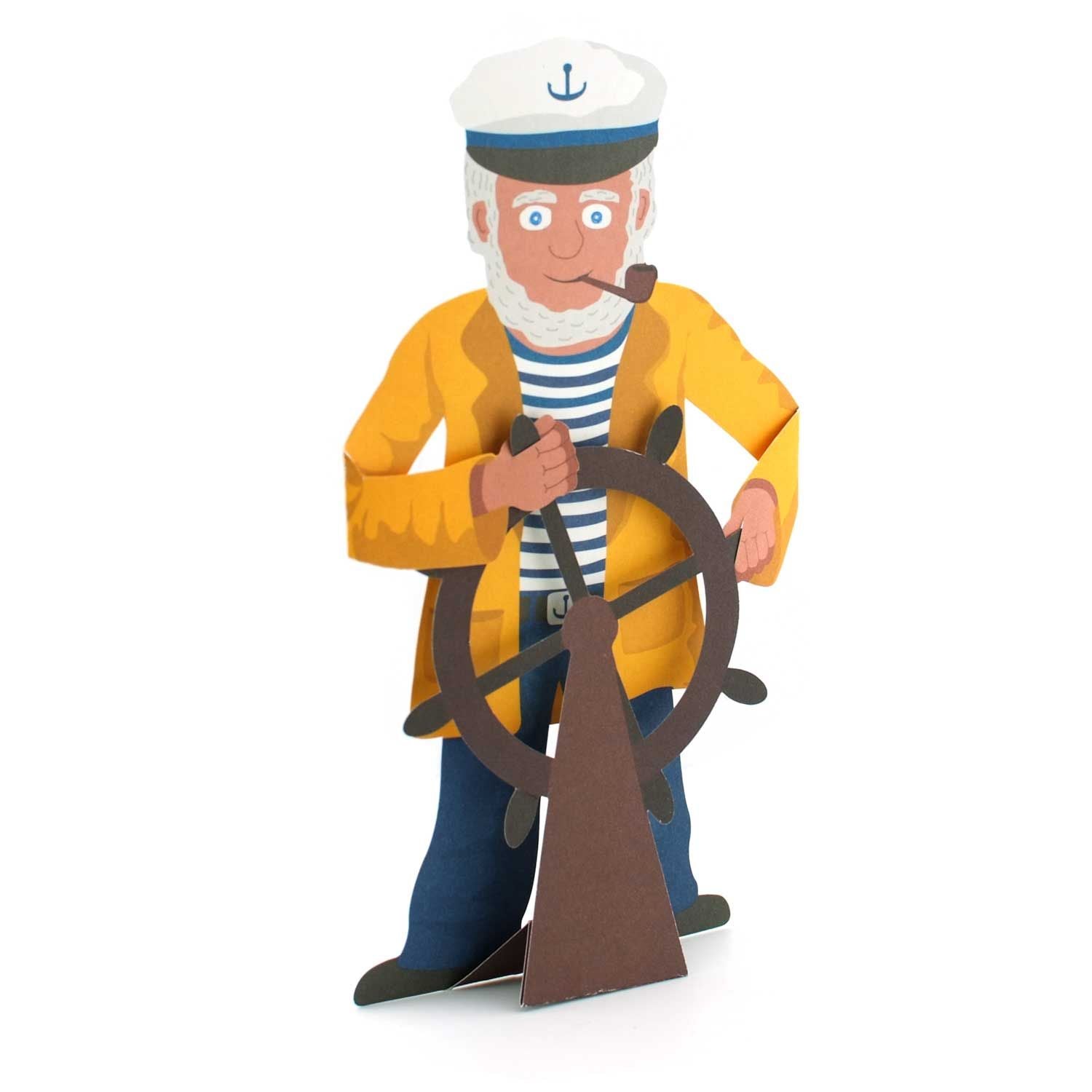 Carte type 3D "Capitaine"