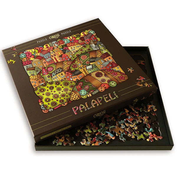Puzzle Palapeli "Mountain Village"